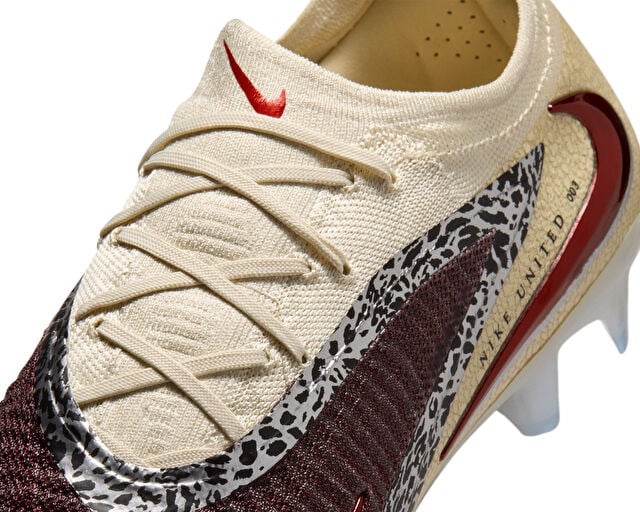 NIKE PHANTOM 6 LOW ELITE FG NU3 Erkek Çim Zemin Kramponu IO8444-661 Kırmızı