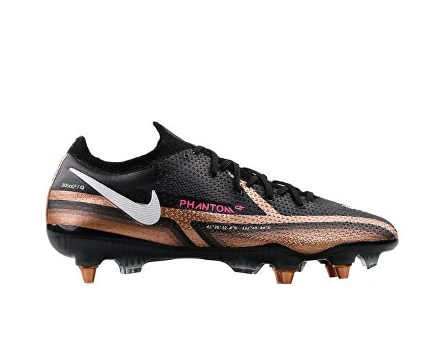 NIKE PHANTOM GT2 ELITE SG PRO AC Erkek Islak / Yumuşak Çim Zemin Kramponu DR5956-810 Siyah