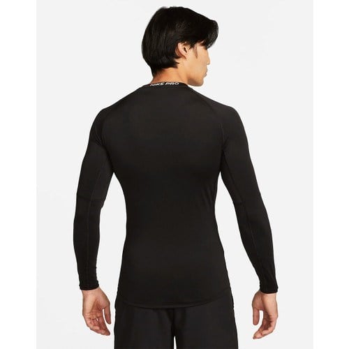 Nike Pro Erkek Siyah Yuvarlak Yaka Sweatshirt