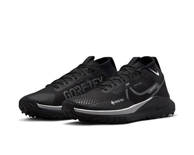 NIKE REACT PEGASUS TRAIL 4 GTX Erkek Arazi Koşu Ayakkabısı DJ7926-001 Siyah