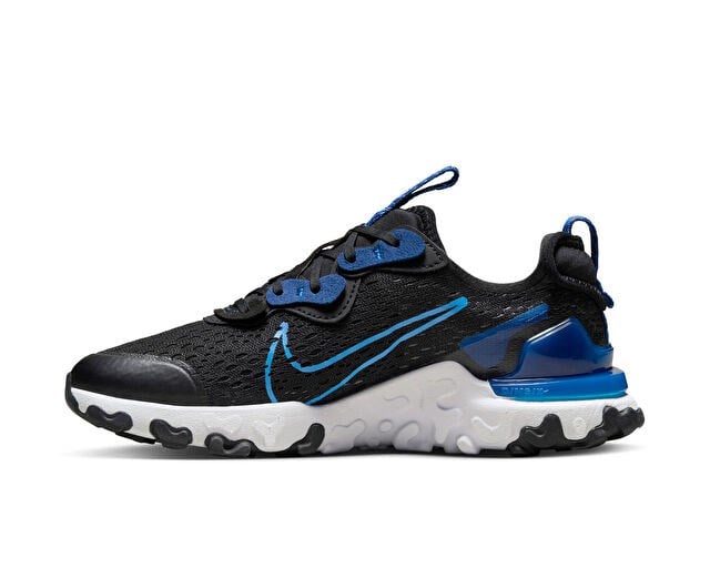 NIKE REACT VISION GS Genç Günlük Ayakkabı FZ8542-001 Siyah