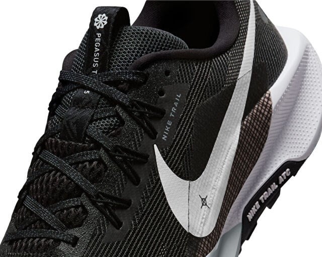 NIKE REACTX PEGASUS TRAIL 5 Erkek Koşu Ayakkabısı DV3864-001 Siyah