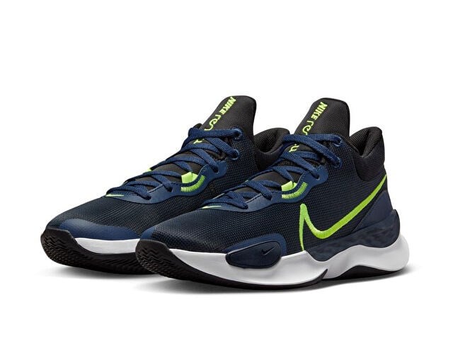 NIKE RENEW ELEVATE 3 Erkek Basketbol Ayakkabısı DD9304-005 Lacivert