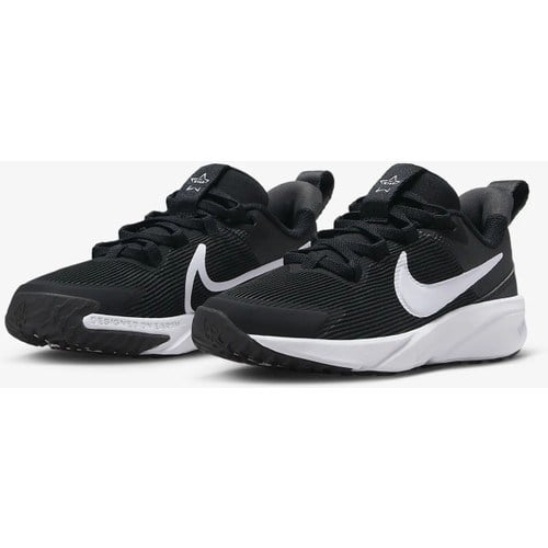Nike Siyah - Gri - Gümüş Erkek Çocuk Yürüyüş Ayakkabısı DX7614-001 Nıke Star Runner 4 Nn