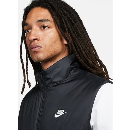 Nike Siyah - Gri - Gümüş Erkek Dik Yaka Regular Fit Yelek FB8201-011 M Nk Tf Wr Mıdweıght Ves