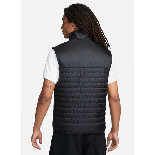Nike Siyah - Gri - Gümüş Erkek Dik Yaka Regular Fit Yelek FB8201-011 M Nk Tf Wr Mıdweıght Ves