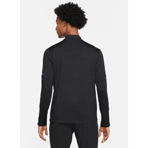 Nike Siyah - Gri - Gümüş Erkek Dik Yaka Sweatshirt DD4756-010 M Nk Df Elmnt Top Hz