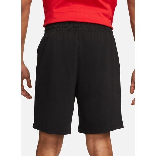 Nike Siyah - Gri - Gümüş Erkek Regular Fit Şort FB6957-010 M Nk Df Strtfv 8ın Shrt