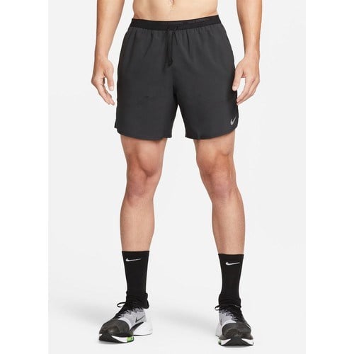 Nike Siyah - Gri - Gümüş Erkek Şort DM4761-010 M Df Strıde 7ın Bf Shrt