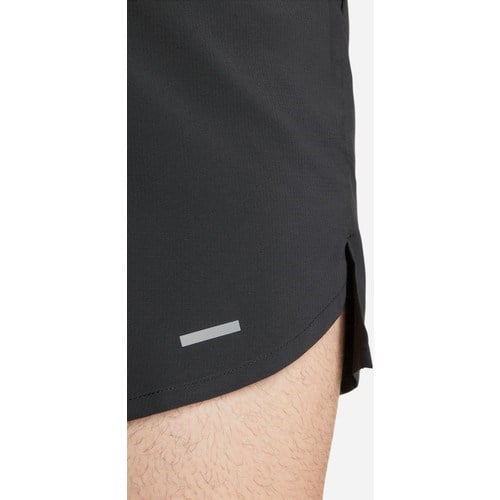 Nike Siyah - Gri - Gümüş Erkek Şort DM4761-010 M Df Strıde 7ın Bf Shrt