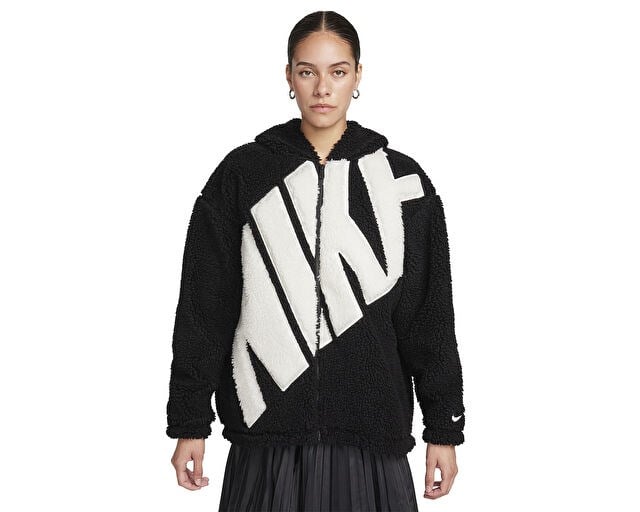 NIKE SPORTSWEAR Kadın Günlük Ceket FB8695-010 Siyah