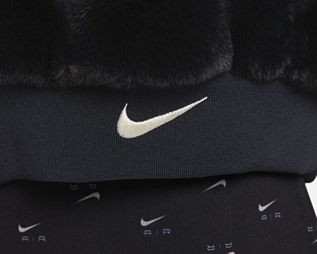 NIKE SPORTSWEAR Kadın Günlük Çift Taraflı Bomber Ceket FB8692-010 Siyah