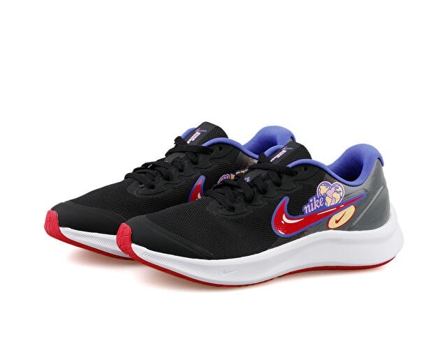 NIKE STAR RUNNER 3 SE (GS) Genç Günlük Ayakkabı DH3144-013 Siyah