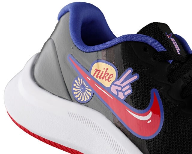 NIKE STAR RUNNER 3 SE (GS) Genç Günlük Ayakkabı DH3144-013 Siyah