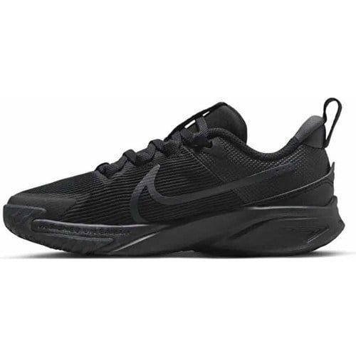 Nike Star Runner 4 Nn Siyah Erkek Spor Ayakkabı Nefes Alabilir Yapı ile Koşu ve Yürüyüş İçin İdeal