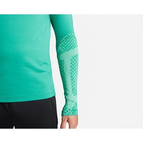 Nike Strike 22 Antrenman Üstü Erkek Futbol Antrenman Eşofman Üstü Yeşil