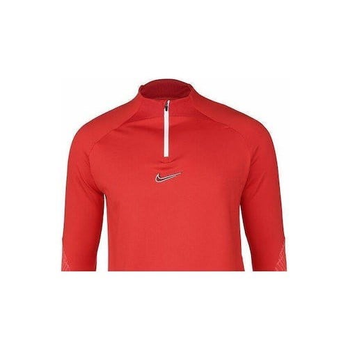 Nike Strike 22 Erkek Kırmızı Sweatshirt Dar Kesim Modern Stil ile Rahat Kullanım