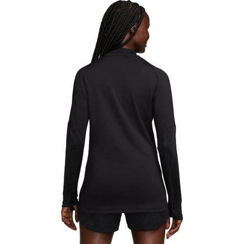 Nike Strike Dri Fit Half Zip Kadın Siyah Dik Yaka Sweatshirt