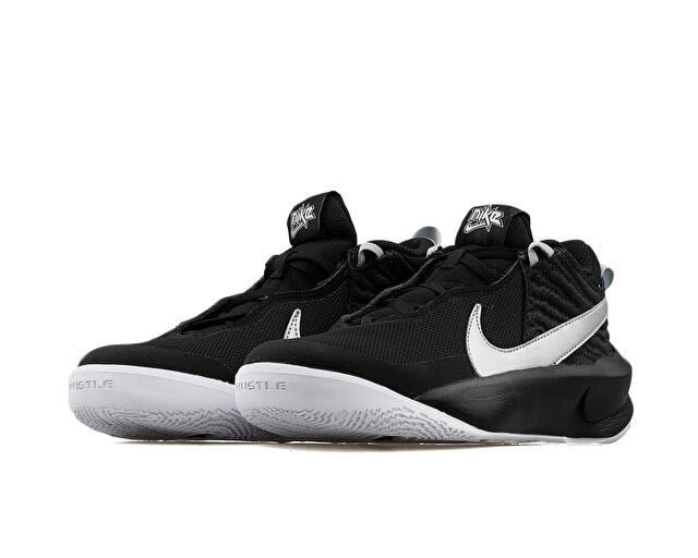 NIKE TEAM HUSTLE D 10 (GS) Genç Basketbol Ayakkabısı CW6735-004 Siyah