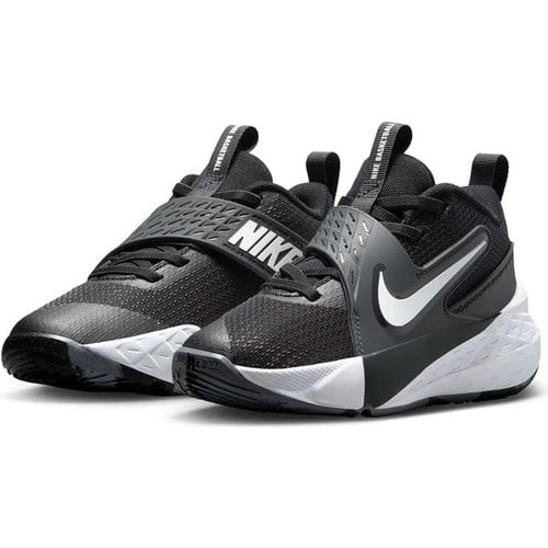 Nike Team Hustle D 12 Basketbol Ayakkabısı HF6280-002 Siyah Renkli Erkek Çocuklar İçin Dayanıklı