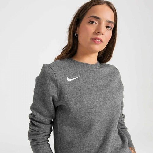 Nike Team Park 20 Crewneck Kadın Gri Yuvarlak Yaka Sweatshirt