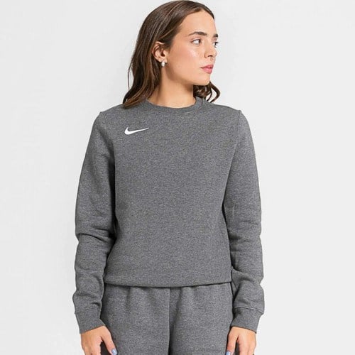 Nike Team Park 20 Crewneck Kadın Gri Yuvarlak Yaka Sweatshirt