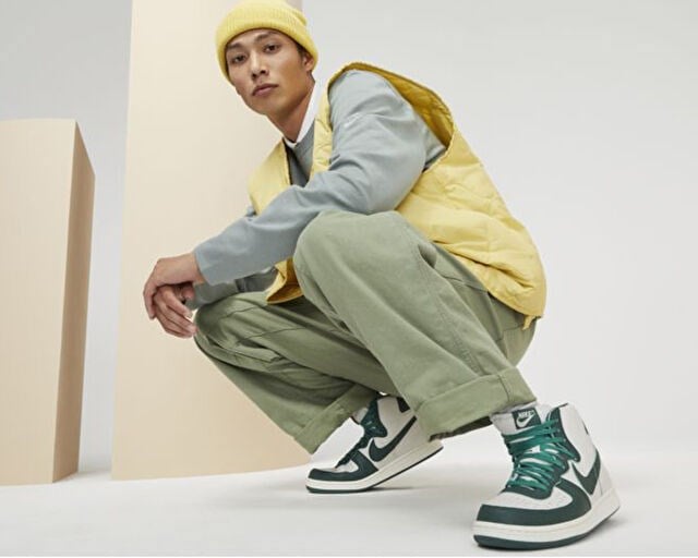 NIKE TERMINATOR HIGH Unisex Günlük Ayakkabı FD0650-100 Beyaz
