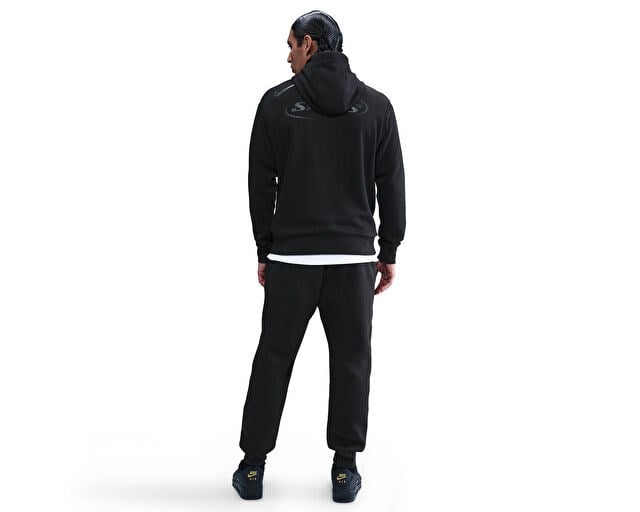 NIKE THFC M NSW CLUB HOODIE PO BB Erkek Futbol Sweatshirts HM2893-010 Siyah