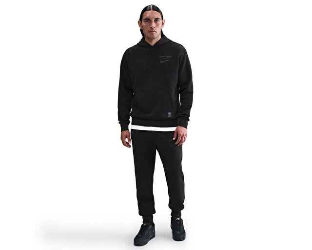 NIKE THFC M NSW CLUB HOODIE PO BB Erkek Futbol Sweatshirts HM2893-010 Siyah
