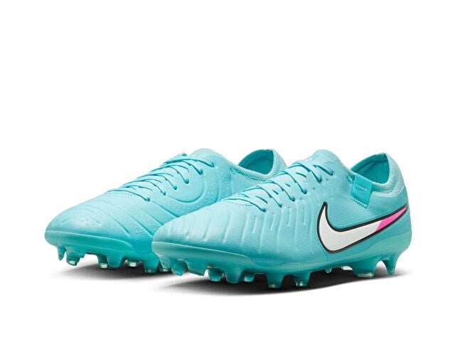 NIKE TIEMPO LEGEND 10 PRO FG Erkek Çim Zemin Kramponu DV4333-401 Mavi