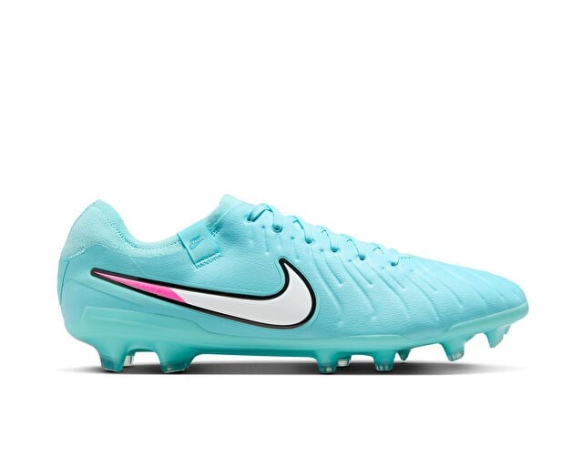 NIKE TIEMPO LEGEND 10 PRO FG Erkek Çim Zemin Kramponu DV4333-401 Mavi