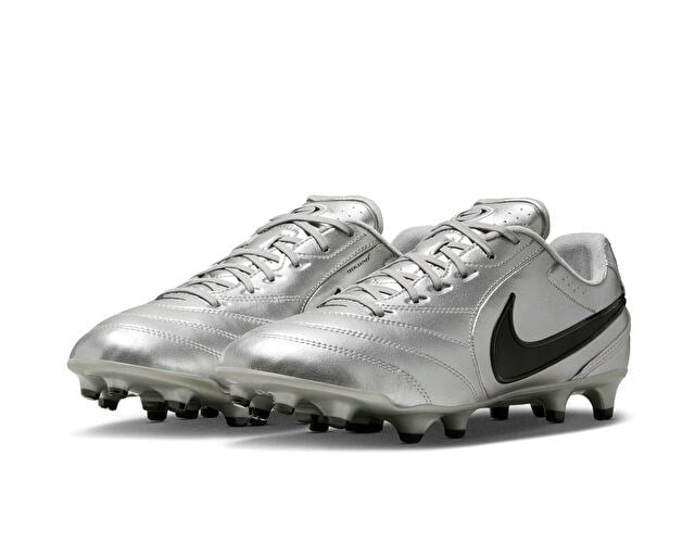 NIKE TIEMPO LIGERA PRO FG Erkek Çim Zemin Kramponu HQ3158-001 Gri
