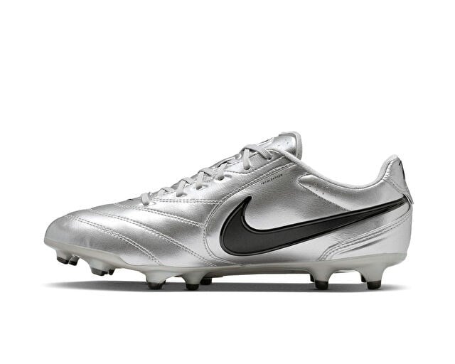 NIKE TIEMPO LIGERA PRO FG Erkek Çim Zemin Kramponu HQ3158-001 Gri