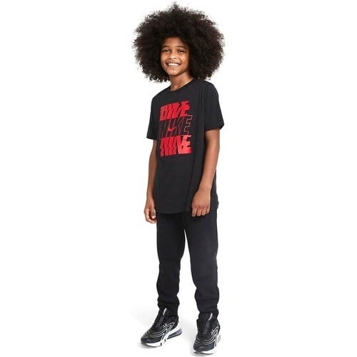 Nike U Nsw Tee Stack Çocuk Siyah T-Shirt - DC7794-010