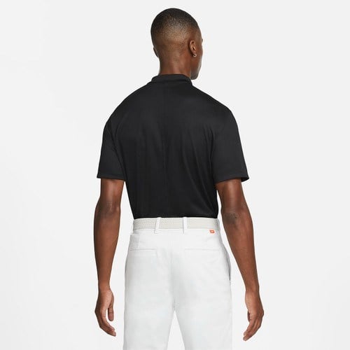 Nike Victory Golf Dri Fit Erkek Siyah Klasik Yaka Polo Tişört