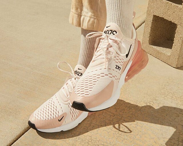 NIKE W AIR MAX 270 Kadın Günlük Ayakkabı AH6789-604 Pembe