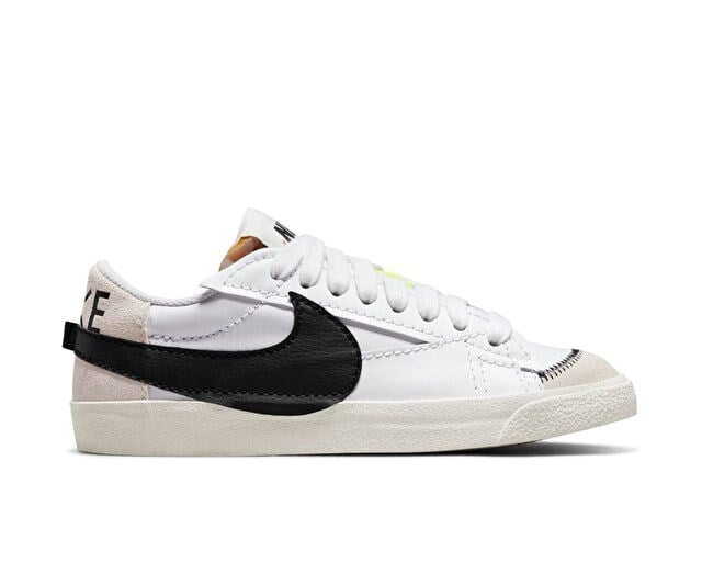 NIKE W BLAZER LOW '77 JUMBO Unisex Günlük Ayakkabı DQ1470-101 Beyaz