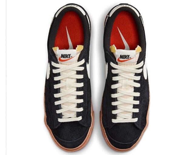 NIKE W BLAZER LOW '77 VNTG Unisex Günlük Ayakkabı FQ8060-001 Siyah