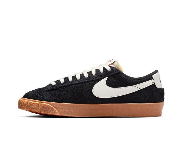 NIKE W BLAZER LOW '77 VNTG Unisex Günlük Ayakkabı FQ8060-001 Siyah