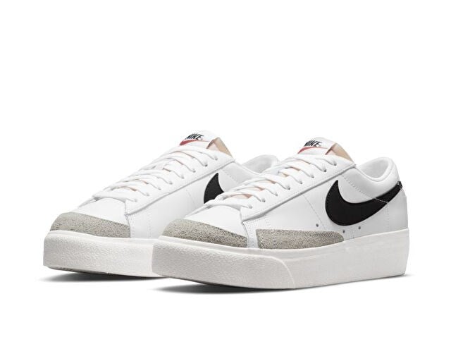 NIKE W BLAZER LOW PLATFORM Unisex Günlük Ayakkabı DJ0292-101 Beyaz