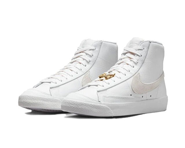 NIKE W BLAZER MID '77 Kadın Günlük Ayakkabı FB8475-100 Beyaz