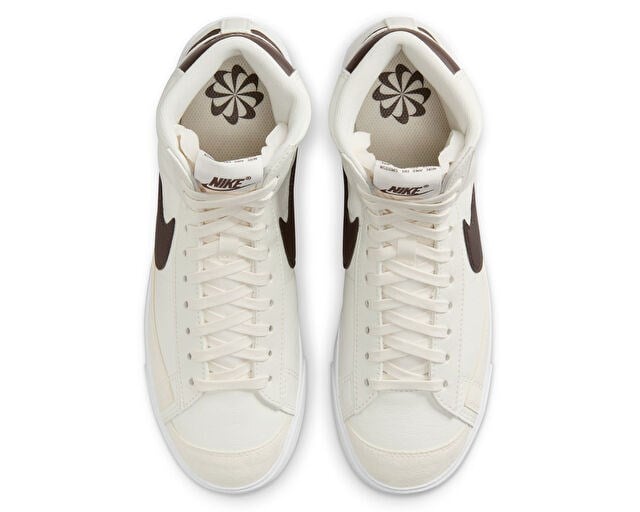 NIKE W BLAZER MID 77 NEXT NATURE Unisex Günlük Ayakkabı DQ4124-107 Beyaz