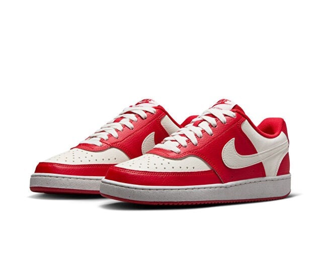 NIKE W COURT VISION LO NN Kadın Günlük Ayakkabı DH3158-602 Kırmızı