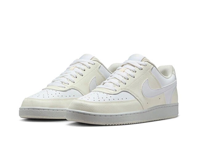 NIKE W COURT VISION LO NN Unisex Günlük Ayakkabı DH3158-005 Krem
