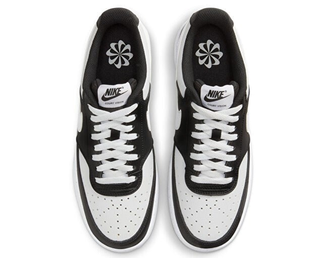 NIKE W COURT VISION LO NN Unisex Günlük Ayakkabı DH3158-003 Siyah