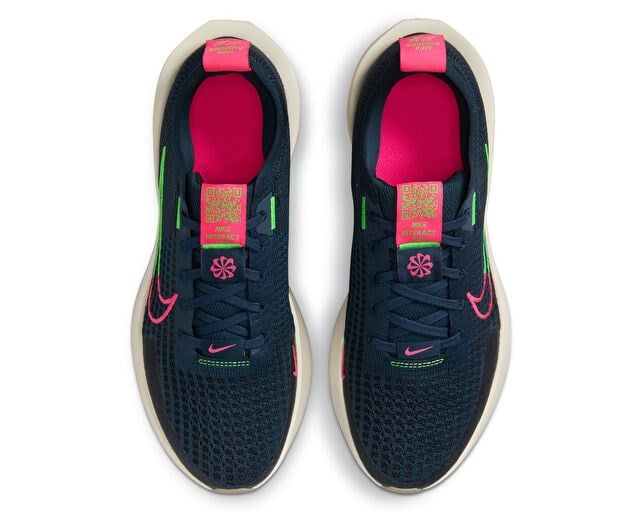 NIKE W INTERACT RUN Kadın Koşu Ayakkabısı FD2292-403 Mavi