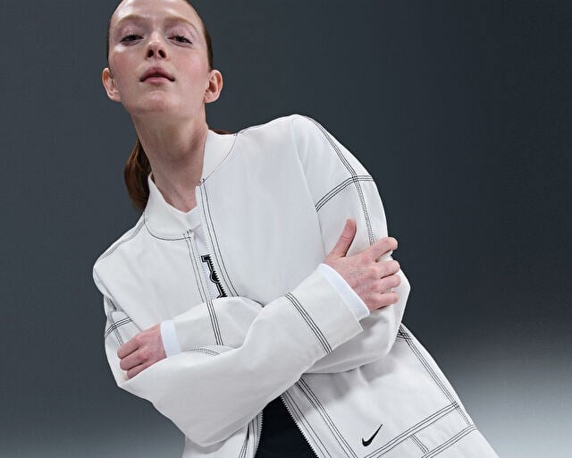 NIKE W NSW STREET GX CARGO JKT Kadın Günlük Ceket IB2037-121 Beyaz