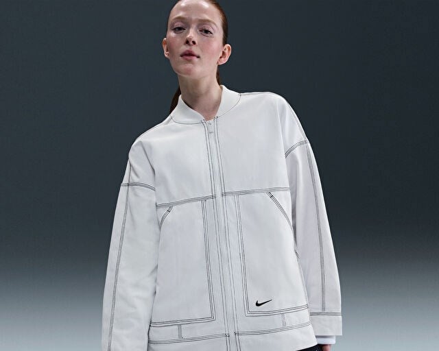 NIKE W NSW STREET GX CARGO JKT Kadın Günlük Ceket IB2037-121 Beyaz