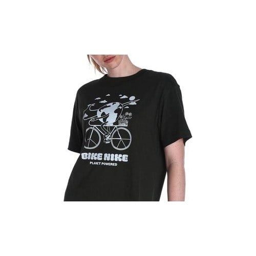 Nike W Nsw Tee Bf Earth Day Kadın Yeşil Günlük Stil Tişört DQ3047-355