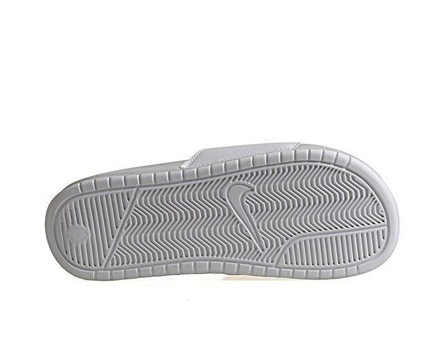 NIKE WMNS BENASSI JDI METALLIC QS Kadın Terlik AA4149-100 Gri
